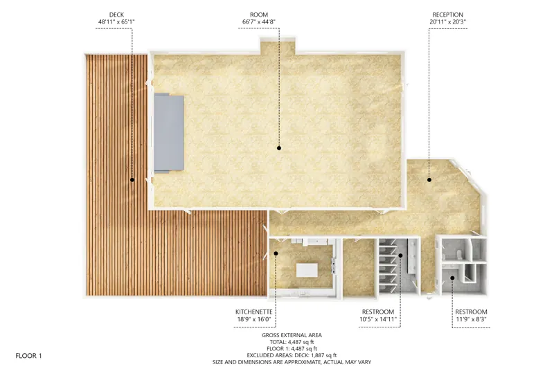 Paddlewheel Hall floor plan